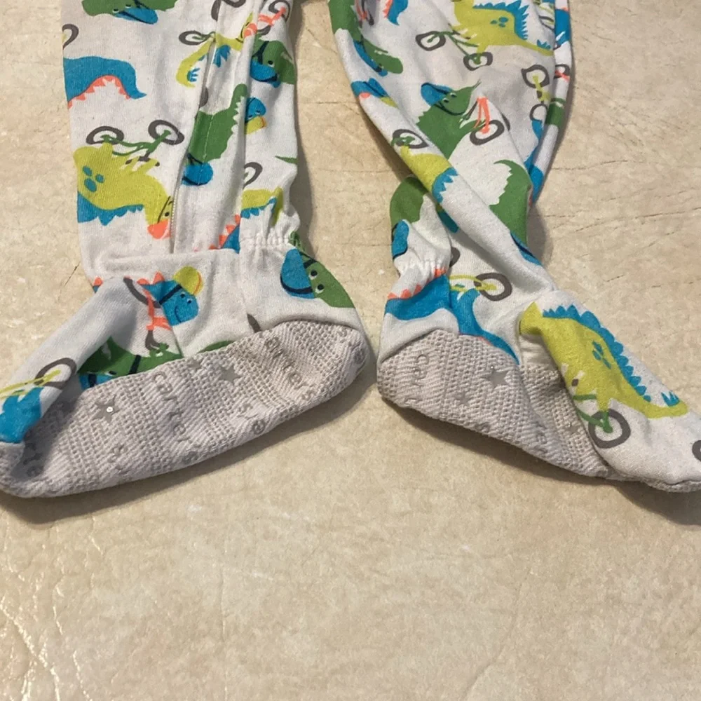 18M lightweight dinosaur footie pjs